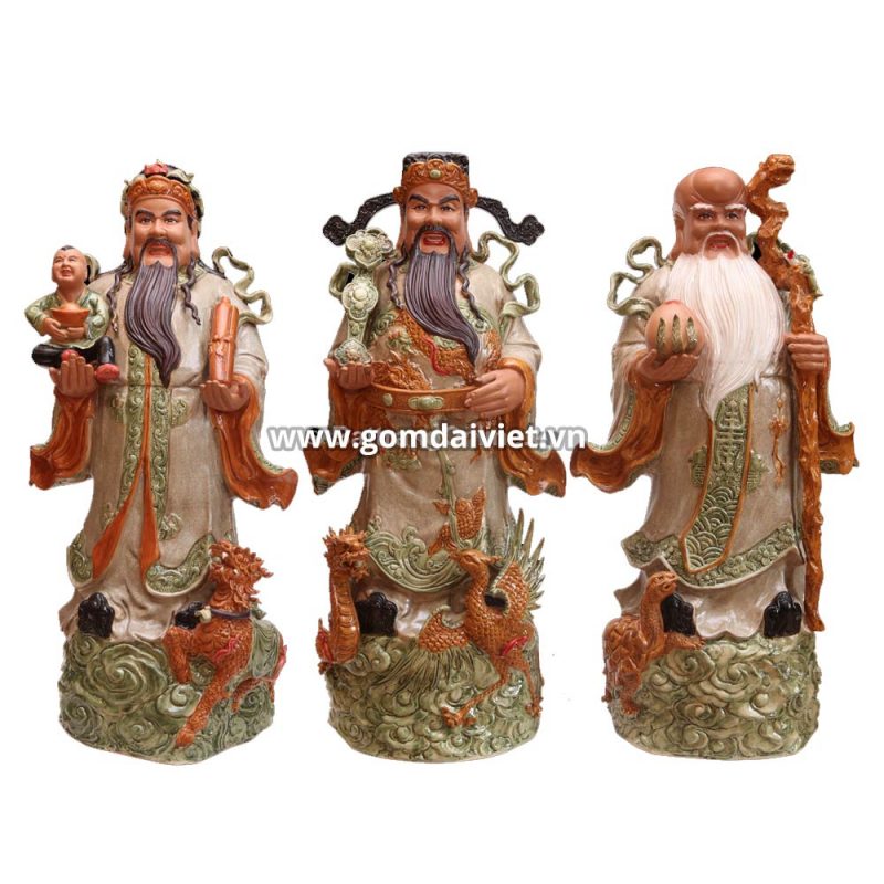 Tượng tam đa phúc lộc thọ