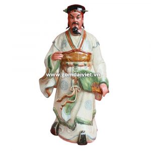 Tượng khổng minh bát tràng
