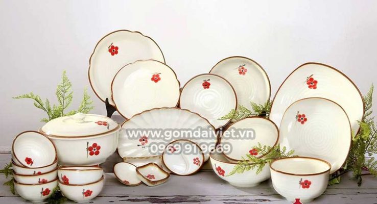 bí quyết chọn bát đĩa bát Tràng
