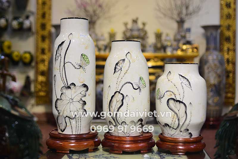 lọ hoa Bát Tràng