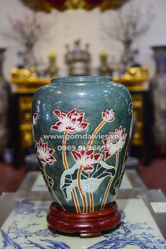 lọ hoa Bát Tràng