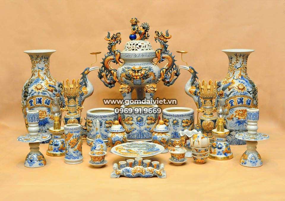 đồ thờ bằng sứ