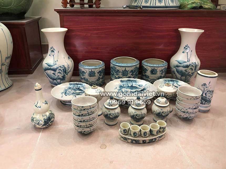 đồ thờ bằng sứ