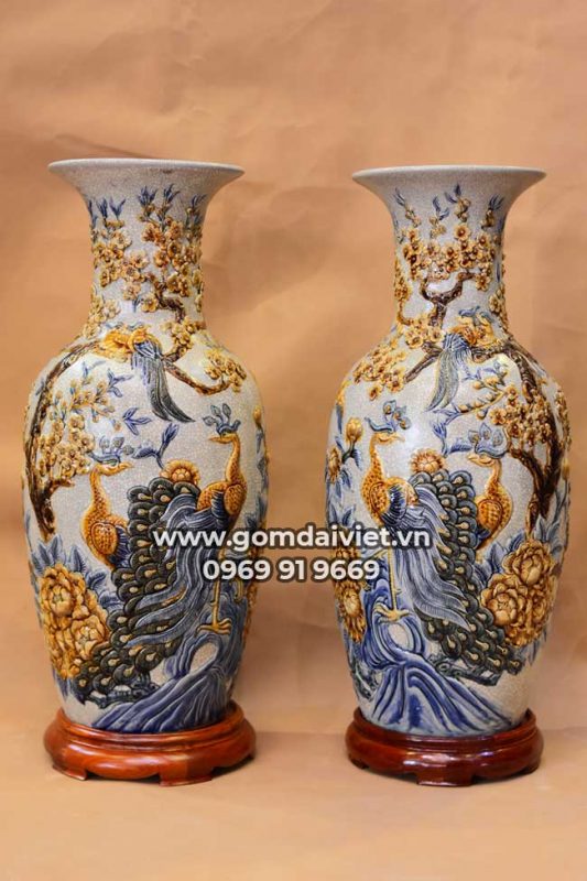 lộc bình ban thờ Bát Tràng