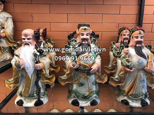 tượng tam đa gốm sứ