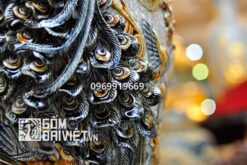 Mai bình đắp nổi công danh phú quý men rạn