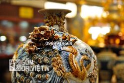 Mai bình đắp nổi công danh phú quý men rạn