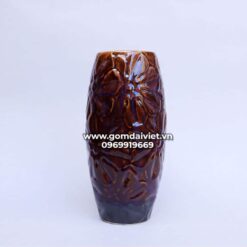 Lọ hoa nổi men hỏa biến