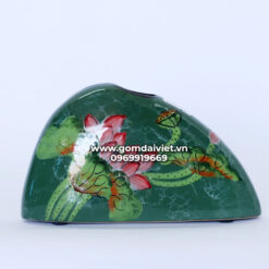 Lọ hoa ovan dẹt S3