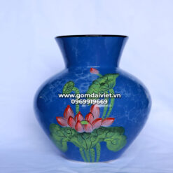 Vò lọ hoa cổ loe S1