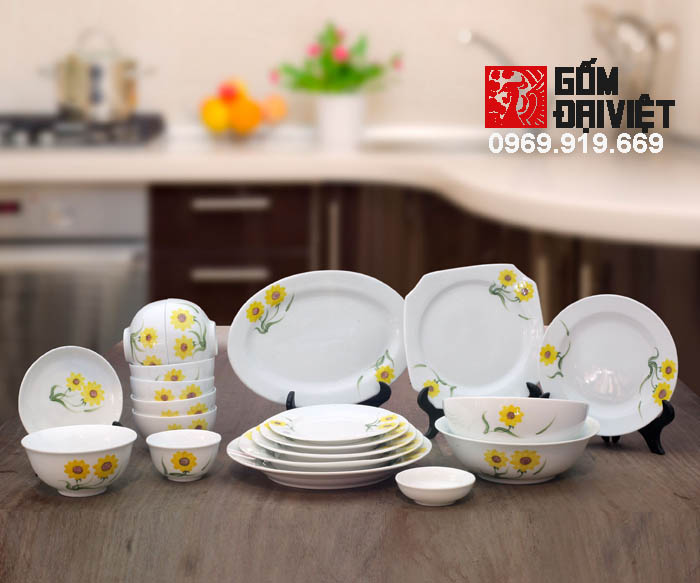 Hình thức chính là tiêu chuẩn lựa chọn bát đĩa chính hãng Bát Tràng