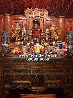 lễ lạc cúng thay bàn thờ mới