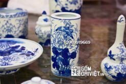 Ống hương vẽ sen men rong