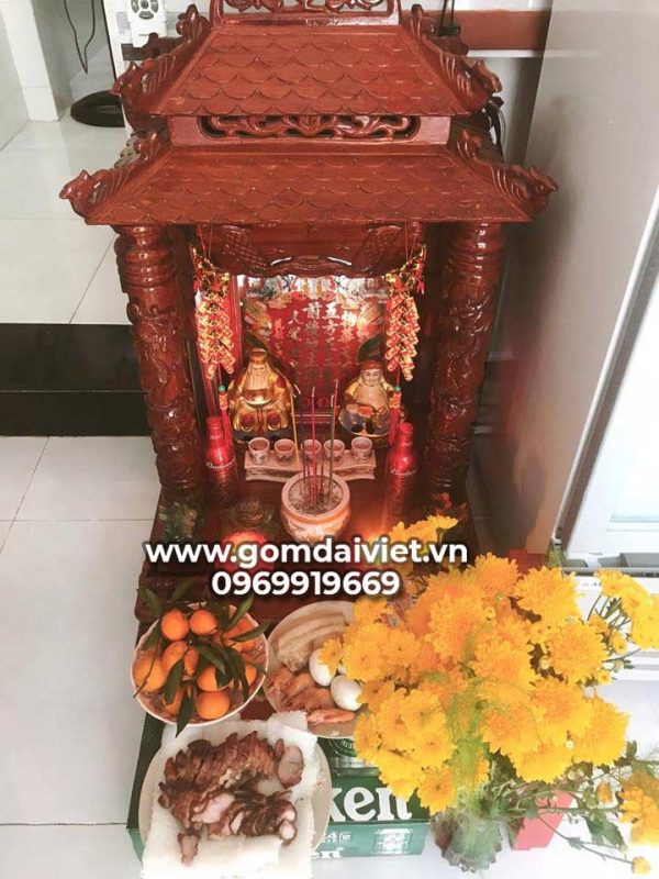Bàn thờ thần tài gồm những gì