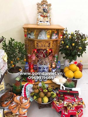 Bàn thờ thần tài gồm những gì