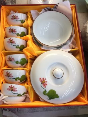 Combo hộp đồ ăn bát đĩa bát tràng