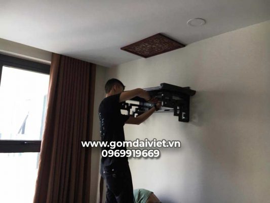 Chiều cao bàn thờ treo tường theo phong thủy