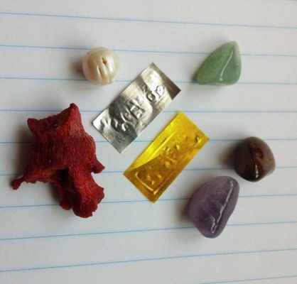 Bộ thất bảo đặt bát hương 