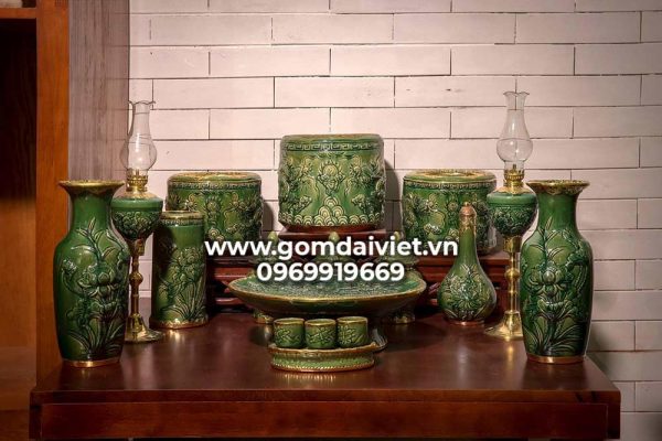 đồ thờ chung cư Bát Tràng đẹp