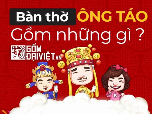 Bàn thờ ông táo gồm những gì ? cách lập bàn thờ ông táo