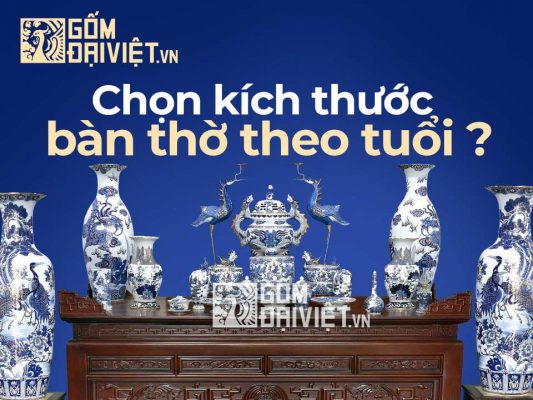 Chọn kích thước bàn thờ theo tuổi