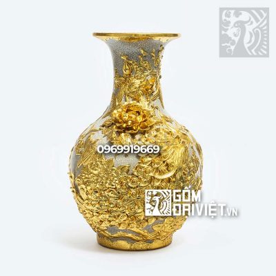 quà tặng tân gia bình gốm phong thủy