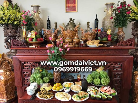 Mâm lễ nhập trạch nhà chung cư