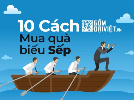 Mua quà biếu sếp