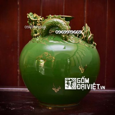 Bình hút tài lộc mệnh mộc quà tặng đối tác