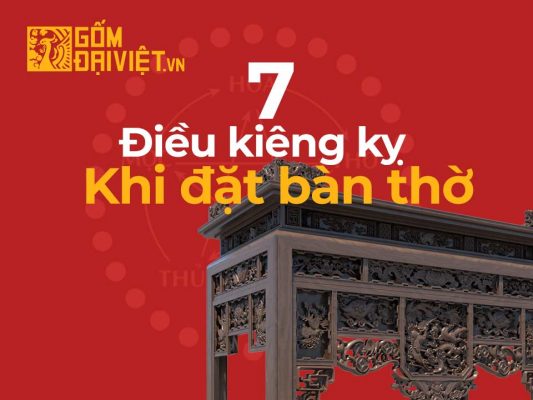 Những điều kiêng kỵ khi đặt bàn thờ gia tiên