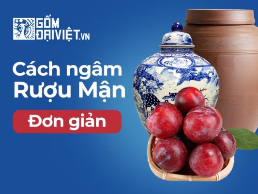 Cách ngâm rượu mận dễ dàng
