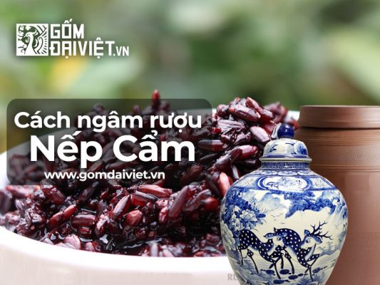 Cách ngâm, làm rượu nếp cẩm để uống như thế nào ?