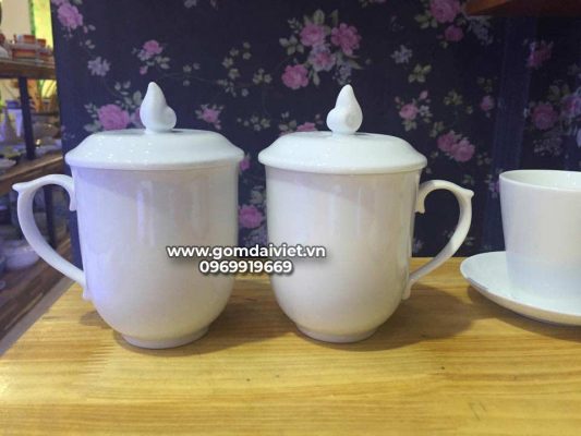 Mẫu cốc sứu bát tràng in logo