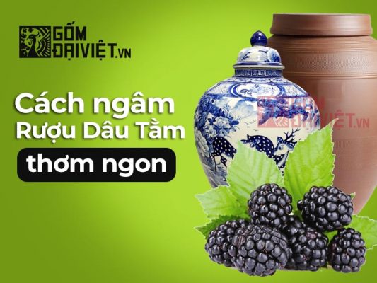Cách ngâm rượu dâu tằm ngon