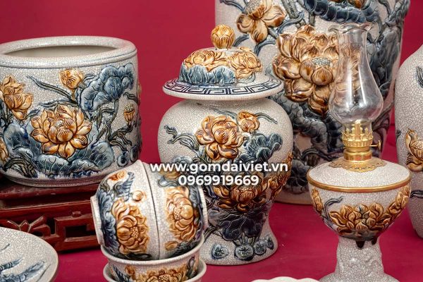 Chóe cúng, bát cơm cúng sen cho bàn thờ phật