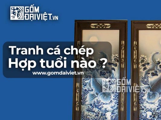 Tranh cá chép hợp với tuổi nào? Nên treo ở đâu ? Treo hướng nào?