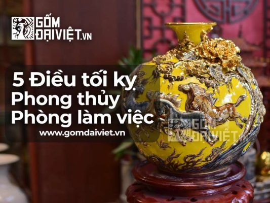 5 Điều Tối Kỵ cần tránh khi Bố trí phong thủy phòng làm việc cho lãnh đạo 