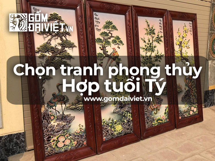 Chọn Tranh Phong Thủy Hợp Tuổi Tý Như Thế Nào Chuẩn Nhất ?