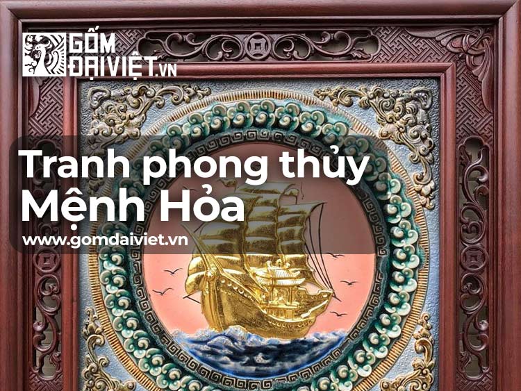 Phát tài, phát lộc với Cách Chọn Tranh Phong Thủy cho người mệnh Hỏa