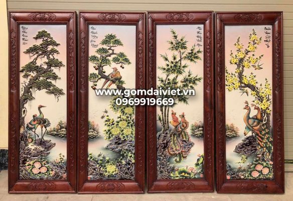 Tranh phong thủy Gia chủ tuổi Tân Hợi