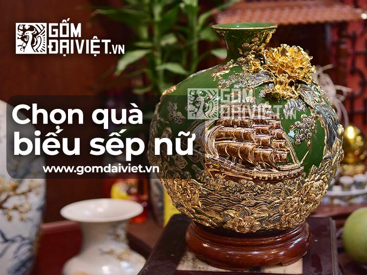 Chọn quà biếu sếp nữ đơn giản & Ý nghĩa tinh tế như thế nào ?