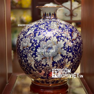 Bình hút tài lộc liên hoa cát tường quà biếu sếp nữ