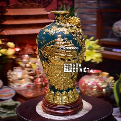 Mai bình tích lộc thuận buồm xuôi gió quà tặng sinh nhật sếp nữ