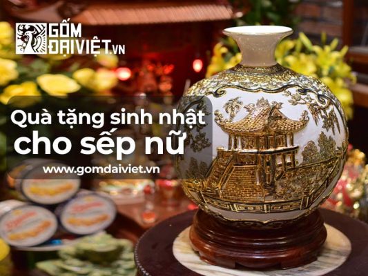 Quà tặng sếp nữ ý nghĩa cao cấp 1 Việt Nam tại Decopro
