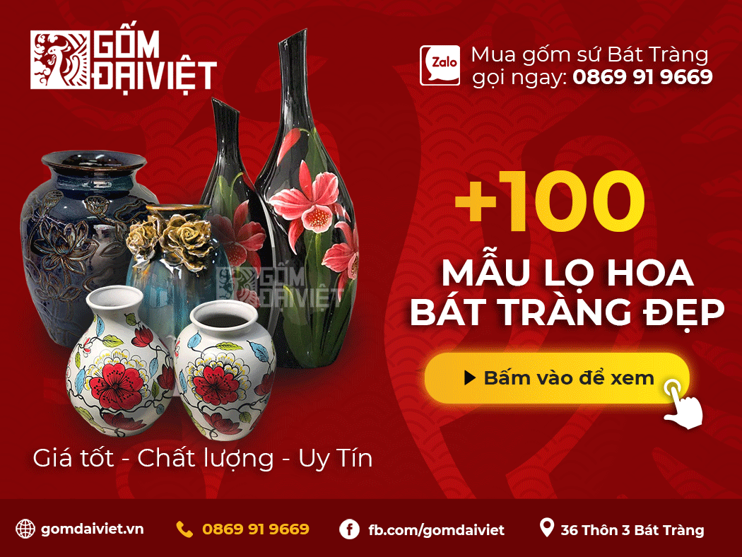 Mua lọ hoa gốm sứ Bát Tràng ở đâu ?