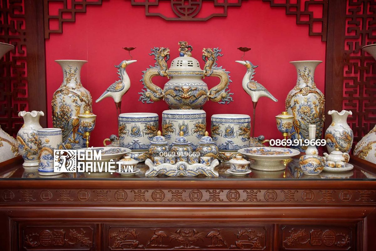 Địa Chỉ Mua Đồ Thờ Cúng Gốm Sứ Bát Tràng Ở Đâu Giá tốt ?