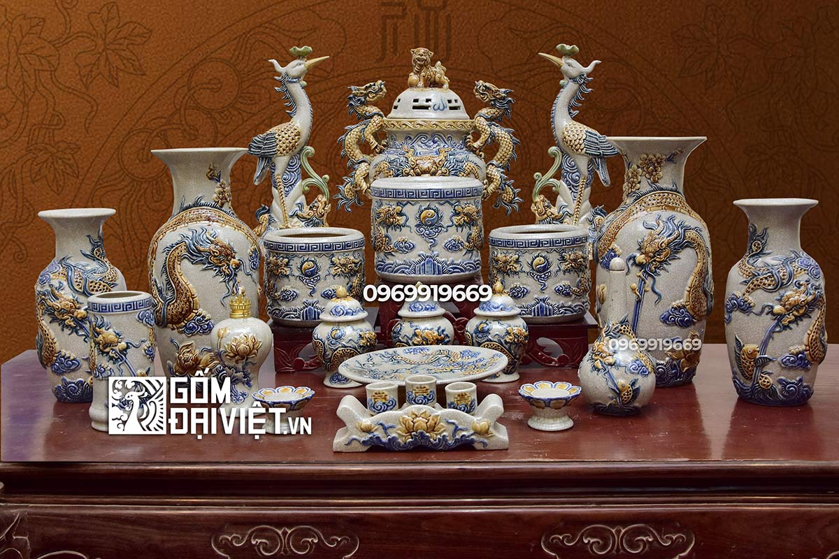 Bộ đồ thờ gia tiên giá 7.5 triệu tại Ninh Bình