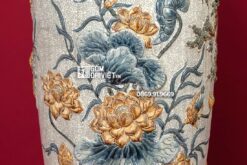 Lọ Lục Bình Chim Công Phú Quý 1m4 Men Rạn Nổi