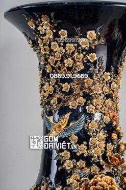 Lục Bình Công Danh Phú Quý Men Xanh Nổi Mệnh Thủy 1m6