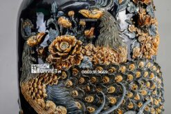 Lục Bình Công Danh Phú Quý Men Xanh Nổi Mệnh Thủy 1m6